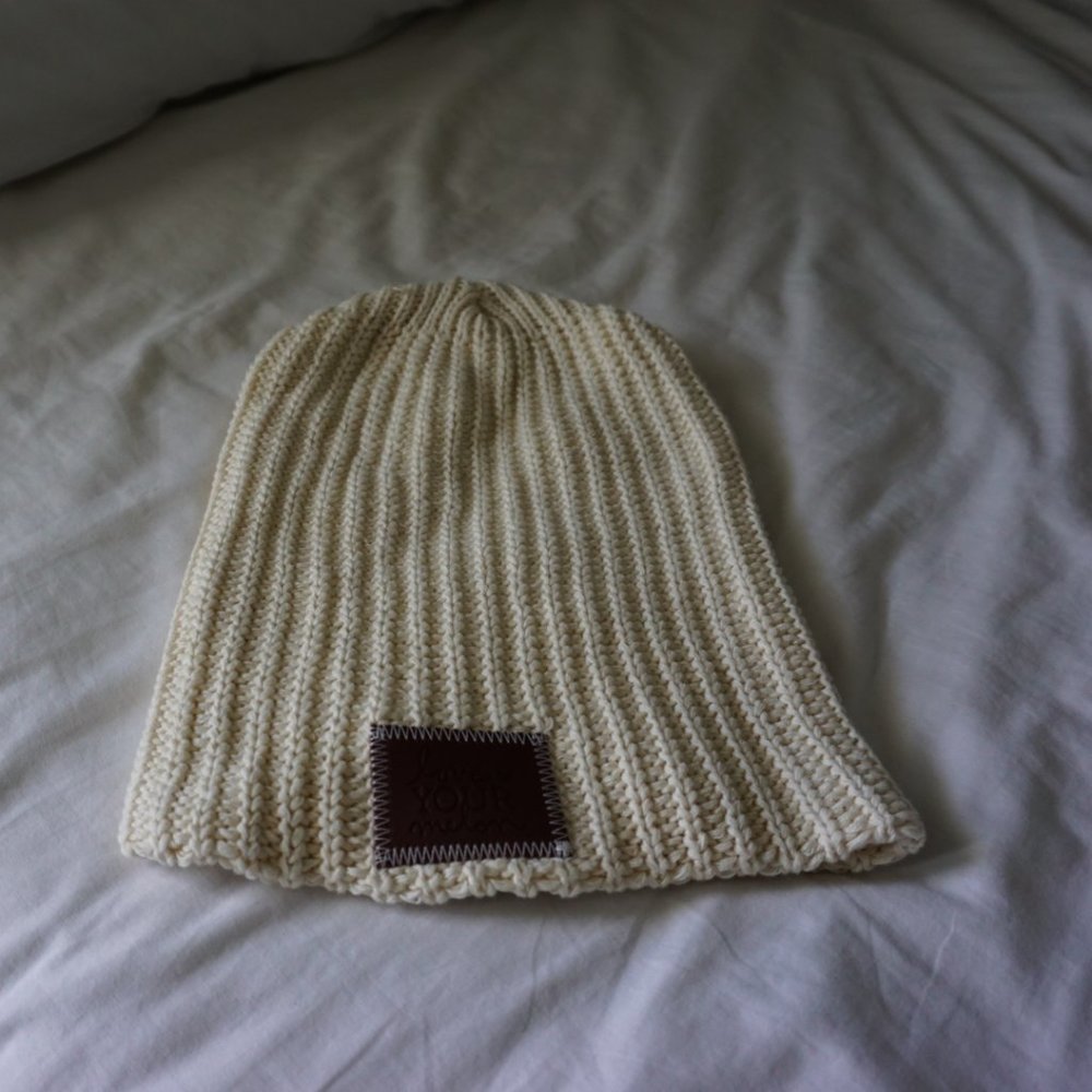 Love Your Melon Cream Beanie